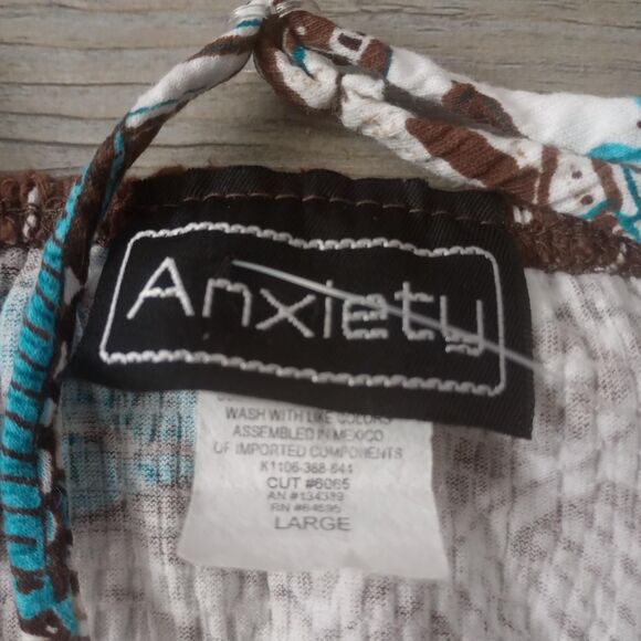 Y2K Brown Floral Crochet Fairy Grunge Camisole - Picture 3 of 3